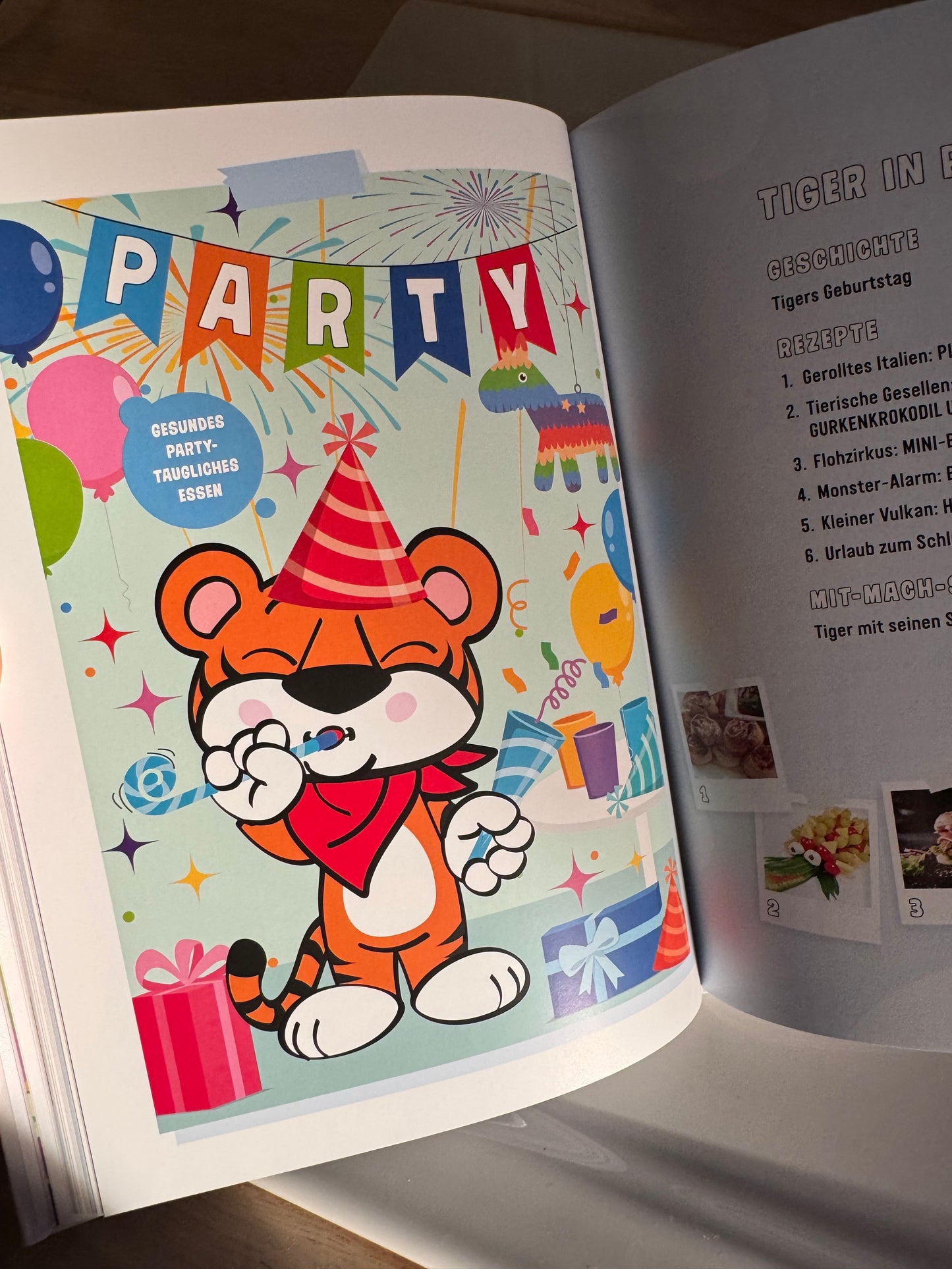 Tigerkids Kochbuch - Gemeinsam tigerstark!