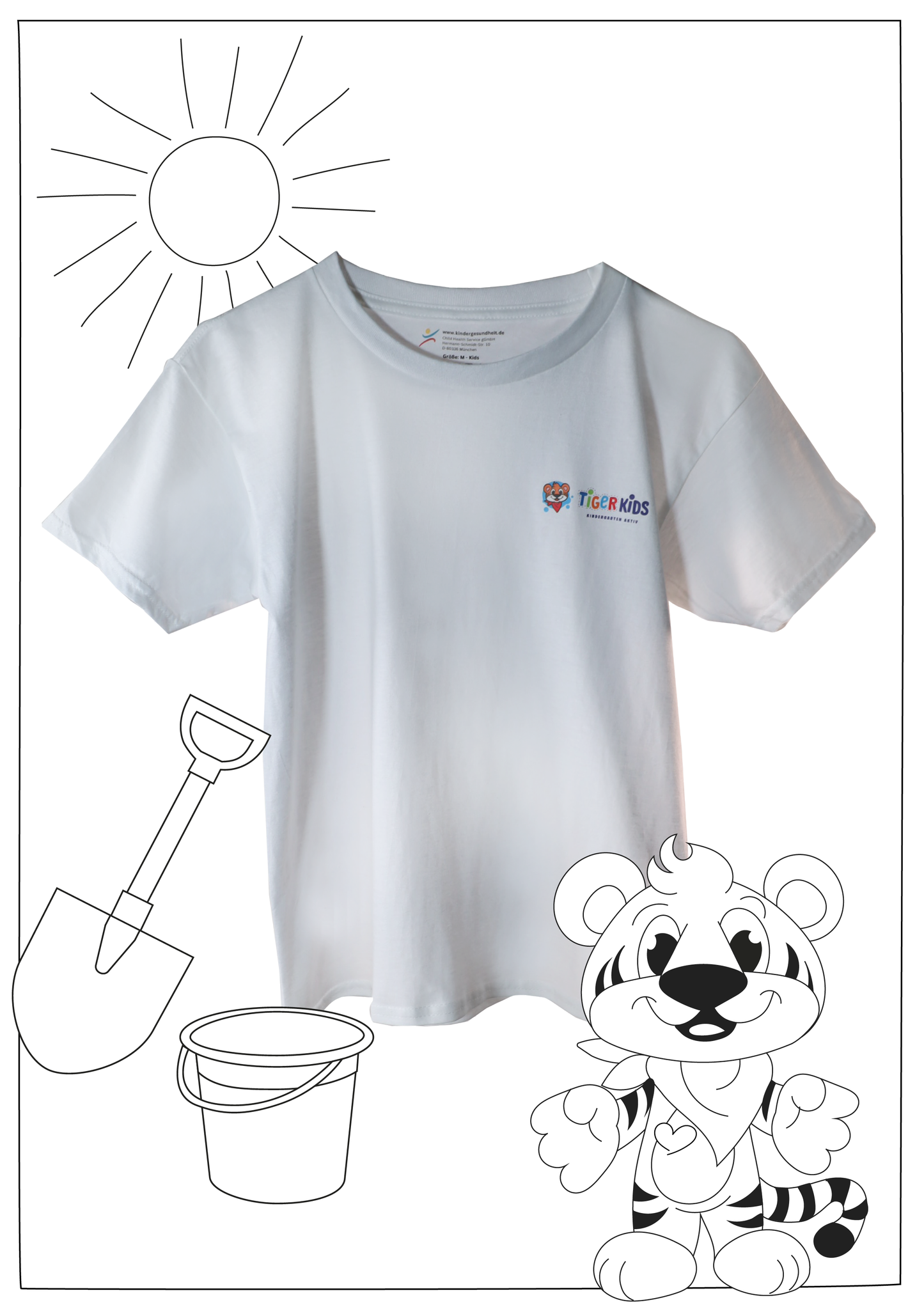 TigerKids-T-Shirt - Gemeinsam tigerstark!