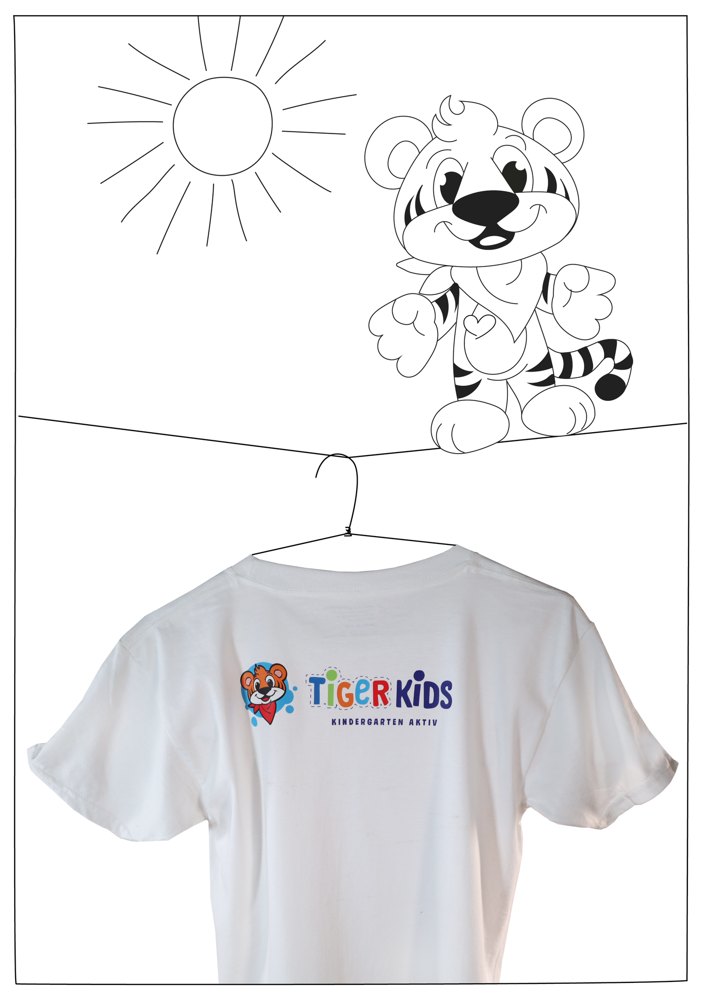 TigerKids-T-Shirt - Gemeinsam tigerstark!