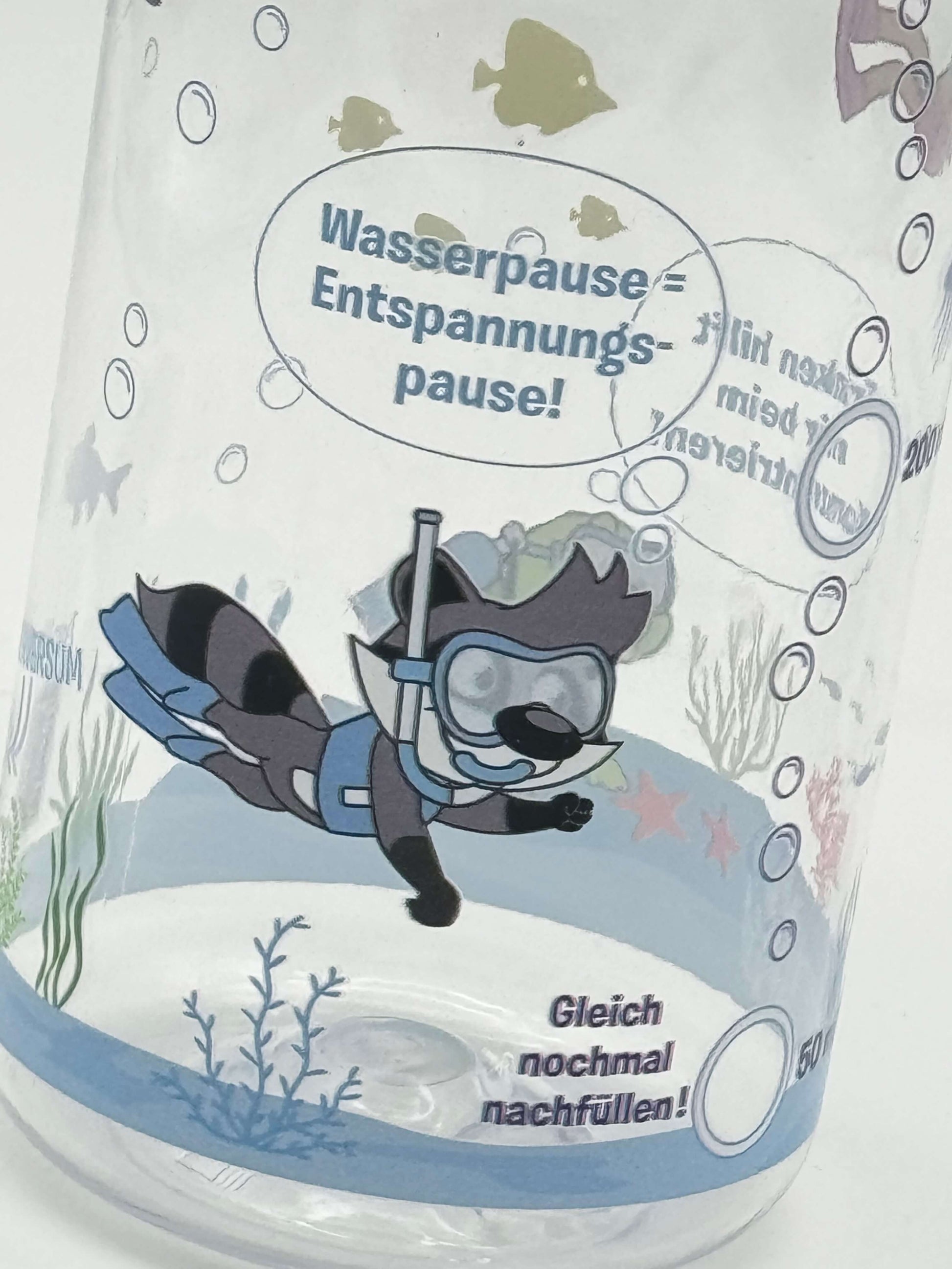 RAKUNS Trinkflasche mit Klappverschluss für Kinder